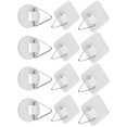 thumbnail image 3 of 60 pcs Adhesive Plate Hooks Picture Frame Hooks Sticky Plate Wall Hooks Photo Frame Hooks, 3 of 8