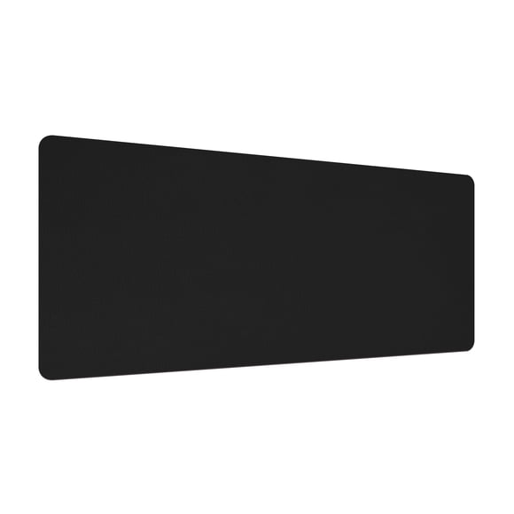 Unique Bargains 24'x12' Desk Mat Protector, PVC Non-Slip Waterproof Mouse Pad Writing Mat for Office Home, Black