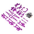 thumbnail image 3 of lionlar 1/14 RC Car Upgrades Accessories Front and Rear Shock Tower for 14210 Trucks violet, 3 of 7