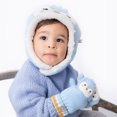 thumbnail image 5 of FlapJackKids - Chapeau Sherpa Réversible Pingouin/ours Polaire 6-24 m, 5 of 5