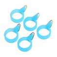 thumbnail image 4 of Rod 5pcs Fishing Rod Hook Secure Holder Rubber Circle Stainless Steel Fishing Pole Hook Keeper, 4 of 7