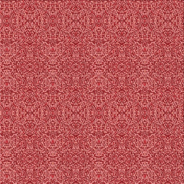 Ahgly Company Machine Washable Indoor Square Transitional Red Area Rugs, 7' Square