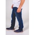 thumbnail image 2 of Jeans à Fermeture Éclair pour Hommes, Coupe Ajustée, Droit, Mode, Extensibles, Style Biker, Skinny Détruit, 2 of 8