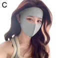thumbnail image 1 of Hat Brim Face Sun Protection And UV Protection Mask Womens Summer Breathable Ice Silk Full Face Sunshade Mask, 1 of 7
