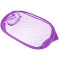 thumbnail image 4 of Shisuyan Foldable Up Easy Open Mesh Laundry Clothes Hamper Basket for College Dorm (Purple), 4 of 8