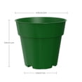 thumbnail image 5 of Mainstays 4 inch Grower Pots Green 6 pack, 5 of 5