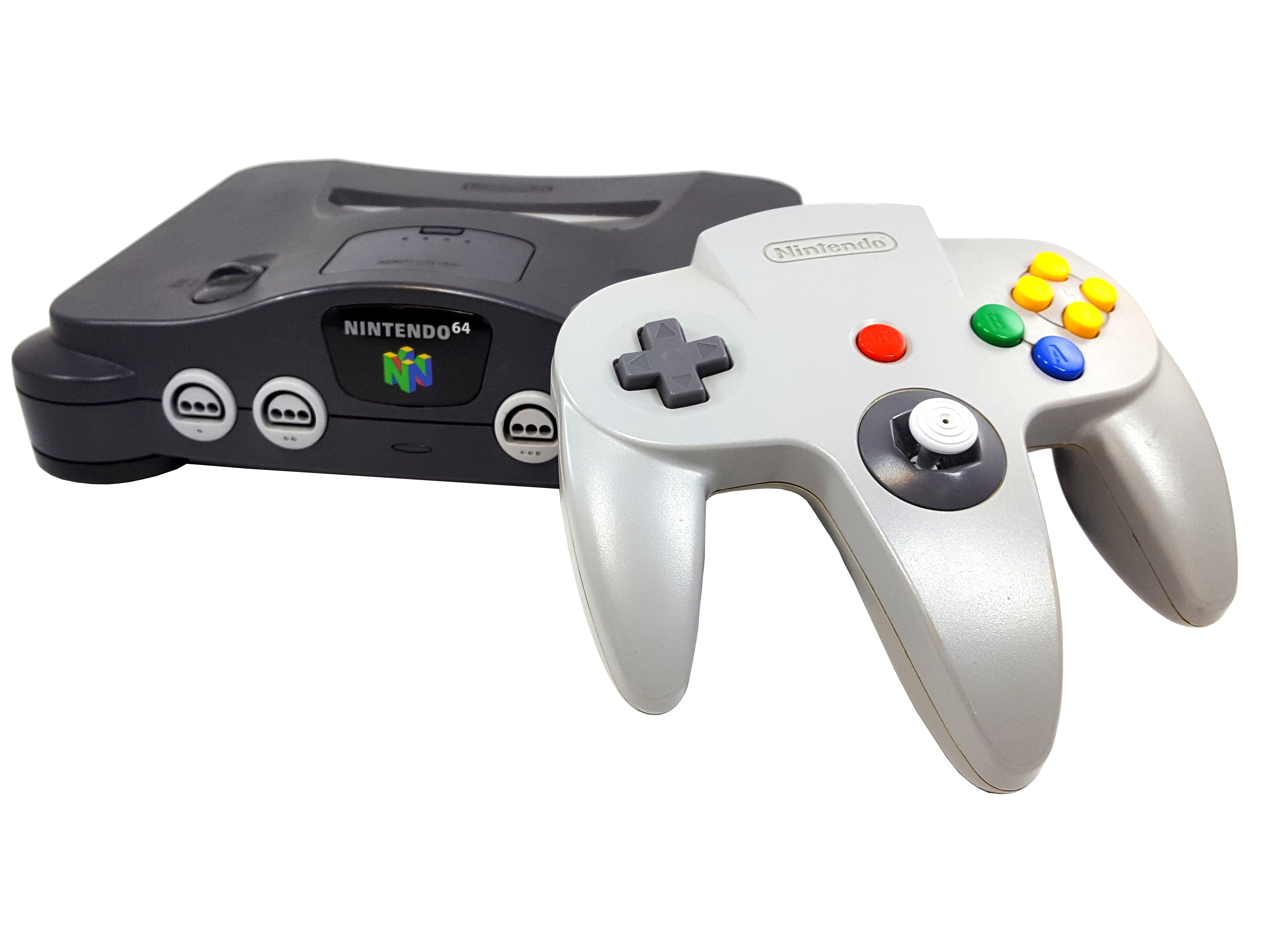 Refurbished Nintendo 64 N64 Video Game Console with Matching