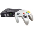 thumbnail image 1 of Refurbished Nintendo 64 N64 Video Game Console with Matching Controller and Cables, 1 of 4
