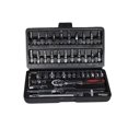 thumbnail image 1 of 46 In 1 Pcs Tool Kit & Screwdriver Set | Precision Socket & Wrench Set Multi Purpose, Combination Tool Case | Compatible With Most Bolts, Nuts, Screws, Computers, Bicycles, Toys Repair, 1 of 5