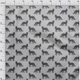 thumbnail image 3 of oneOone Silk Tabby Fabric Fox Block Printed Craft Fabric BTY 42 Inch Wide, 3 of 4