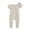 Beige, variant on TIWEKE Baby Bodysuit,Baby Ribbed Pajamas Girls Boys Zipper Long Sleeve Romper Jumpsuit,Sizes 0-3 Months
