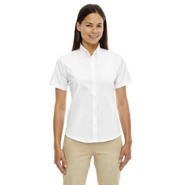Ash City - Core 365 Ladies' Optimum Short-Sleeve Twill Shirt