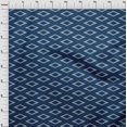 thumbnail image 3 of oneOone Cotton Cambric Fabric Geometric Ikat Printed Fabric 1 Yard 56 Inch Wide, 3 of 4