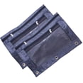thumbnail image 1 of Chmadoxn Pillow Case, Pencil Holders Three-hole Pencil Case Zipper Transparent PVC Document Storage Bag Detachable Folder Large Capacity Pencil Case packet packet, 1 of 1