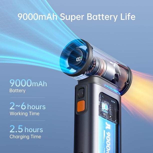 Jisulife Handheld Fan Ultra1 Dark Grey - Walmart.ca