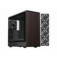 thumbnail image 1 of DIYPC DIY-ATX08-Wood Black USB3.0 /Type C ATX Mid Tower Gaming Computer Case w/ Tempered Glass Side Panel and Walnut Wood Front Panel, 1 of 14