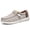 Khaki, variant on Big Size Men's Casual Low Top Canvas Shoes Male Loafers Sneakers Slip On Breathable Flats Boat Shoes Driving Shoes Moccasins Casual Walking Shoes