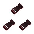 thumbnail image 4 of Transemion 10pcs Clasp Belt Buckles Designed To Life Easier Wherever Are Multi-Color black 3Set, 4 of 6