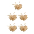 thumbnail image 3 of mmirethe Lady Fascinators Hat Adding Touch Of Glamour To Any Occasion Large Variety coffee 5Set, 3 of 6