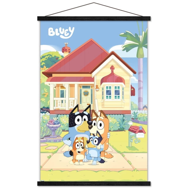 Bluey - Family Wall Poster, 22.375" x 34"