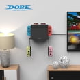 thumbnail image 4 of Nintendo Switch/OLED Wall Mount Storage Kit - Console Wall Bracket with Game Card Holder, Space-Saving Organizer for Switch Accessories, No-Drill Installation, 4 of 5