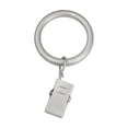 thumbnail image 1 of Mainstays 1” Nickel Curtain Clip Rings (7 Pack), 1 of 4