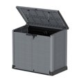 thumbnail image 1 of Duramax Boîte de Rangement Extérieure 1200L pour Terrasse et Jardin, Gris, 1 of 11