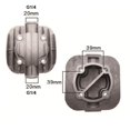 thumbnail image 1 of Chendee Silent Oil-Free Air Compressor Air Pump Parts Cylinder Head Replacement Parts,7, 1 of 7