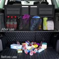 thumbnail image 4 of Car Boot Organiser 3rd Gen [7 times Upgrade] Super Capacity Car Organiser, Equipped With [Robust Elastic Net & 4 Magic Stick] Car Boot Tidy Storage, 4 of 5