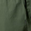 thumbnail image 5 of Mens Shorts Casual Solid Color Pocket High Waist Drawstring Knee Length Shorts Pants with Multi Pockets, 5 of 5