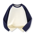 thumbnail image 3 of T-shirts à Manches Longues pour Enfants Filles Garçons Raglan Tee Baseball, 3 of 3