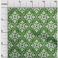 thumbnail image 2 of oneOone Cotton Poplin Twill Green Fabric Block Craft Projects Decor Fabric Printed By The Yard 56 Inch Wide, 2 of 5