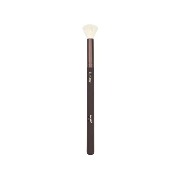 Bolver Smoky Shader Brush B12 Essential Eyeshadow Makeup Brushes. Create Varieties of Eye Looks Bold, Dramatic, Subtle and More. Gentle Touch and Smoothly Blend on Skin