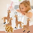 thumbnail image 2 of IROINID Simulation Giraffe Plush Toy Children Sleeping Doll Giraffe Doll Soft Short Plush, 2 of 8