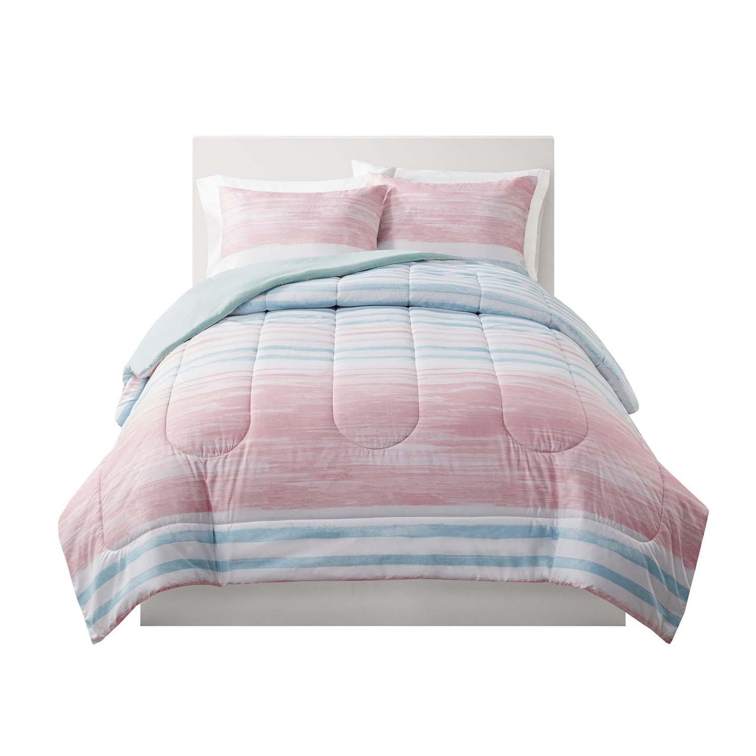 Mainstays Kids Aqua Comforter Set