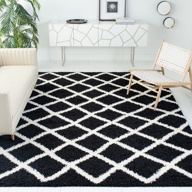 Safavieh Dallas Jerrie Geometric Shag Area Rug