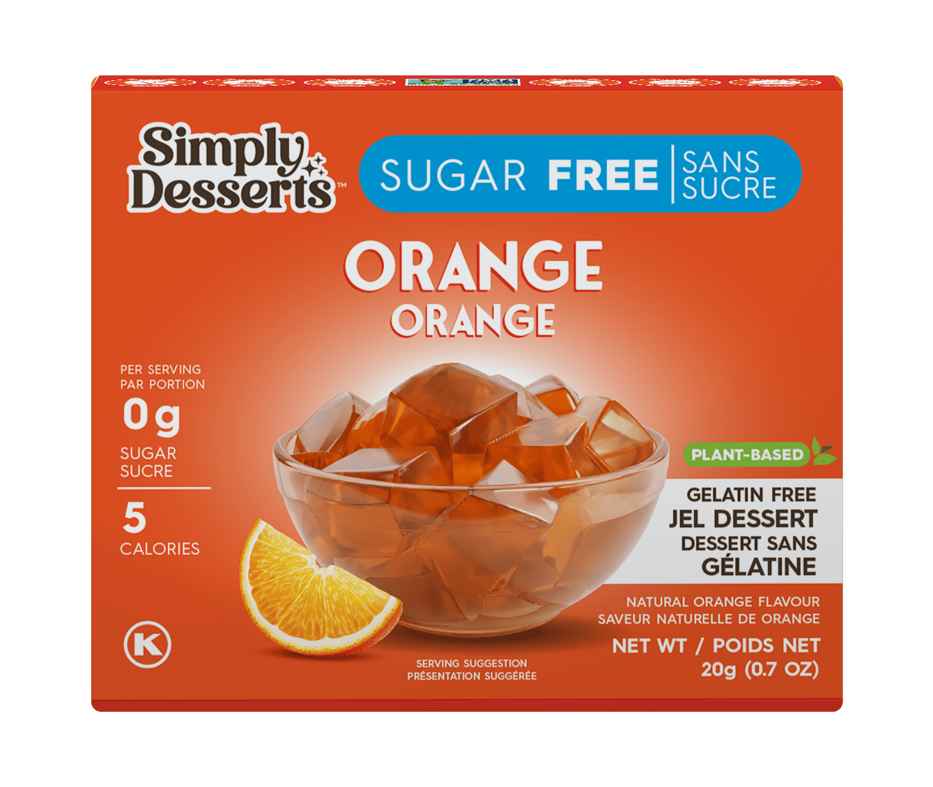 Simply Desserts - Desserts à l'orange, 20g