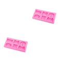 thumbnail image 3 of kurtrusly Festival Non-stick Jelly Cake Chocolate Mousse Pudding Cookies Mould Reusable Bar Dessert Decorating 2Set, 3 of 6