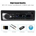 thumbnail image 2 of Herwey Car Bluetooth FM Radio, Bluetooth 4.0 Car Audio MP3 Player,Lossless Music MP3 Radio Player Car Bluetooth 4.0 AUX Input FM Radio with Power Off Memory, 2 of 8