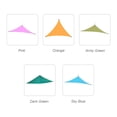 thumbnail image 3 of Voile d'Ombrage 10 Pieds Résistante aux UV, Imperméable, Robuste, Triangulaire, Polyester 210T, 3 of 8