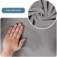 thumbnail image 3 of Gkeoshab Sofa Cover Square Ottoman Ottoman Slipcover Square Footstool Protector Storage Stool Ottoman Stretch With Elastic Bottom Feature Real Velvet Plush Fabric（Length：27 32 Inch） Home & Garden, 3 of 7