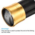 thumbnail image 5 of Unique Bargains 19mm Dia Plastic Fishing Rod End Cup Protector, 5 Pack, 5 of 5