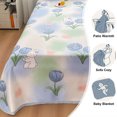 thumbnail image 4 of Bed Sheets Full Ice Silk Bedding Three Piece Set Breathable Soft Bed Sheet Luxurious Silk Bed Sheet and Pillowcase Realistic and Interesting Patterns Bedding Sets Full, 4 of 6