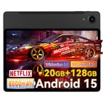 Alphawolf L3A 11inch Tablet Android 15 Tablet, T615 Octa-core with 20GB+128GB Tablets, 8000mAh/18W fast charging, 5MP+13MP, Widevine L1