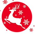 thumbnail image 2 of pitrice Christmas Wall Sticker Santa Claus Snowmen Wall Decal Waterproofing Window Shop Glass PVC Wall Tattoo, 2 of 6