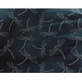 thumbnail image 4 of oneOone Georgette Viscose Fabric Dragonfly Insects Sashiko Print Sewing Fabric BTY 42 Inch Wide, 4 of 4
