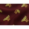thumbnail image 4 of oneOone Viscose Jersey Fabric Bird Block Print Fabric By The Yard 60 Inch Wide, 4 of 5