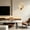 A, variante sur Horloge Murale Moderne pour Déco de Salon - Horloge Suspendue Silencieuse à Quartz Sans Tic-Tac avec Lumière DEL