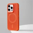 thumbnail image 2 of Luxury Matte Heat Dissipation Hole For Magsafe Case For iPhone 16 15 14 1312Pro Max Plus Magnetic Wireless Charge PC Hard Cover Grey For iPhone 16 Plus, 2 of 6