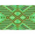 thumbnail image 1 of Ahgly Tapis Rectangulaire Lavable en Machine Intérieur Transitionnel Vert Néon, 3 Pieds x 5 Pieds, 1 of 7